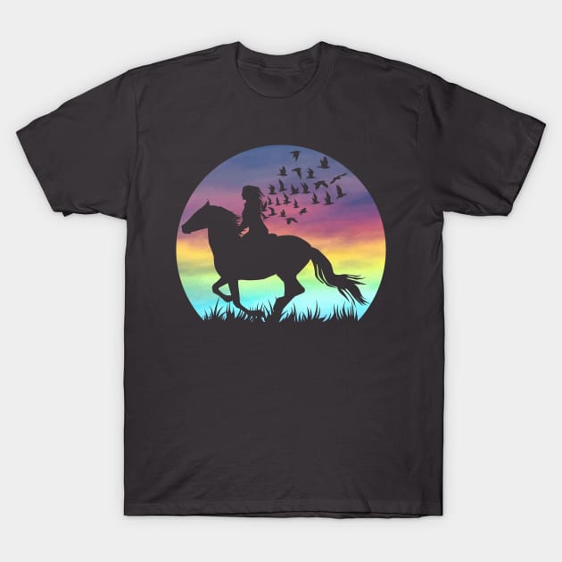 Horse lovers gift T-Shirt by Anonic